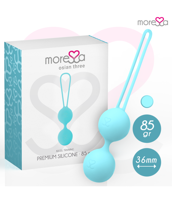 MORESSA - OSIAN THREE PREMIUM TURQUOISE SILICONE