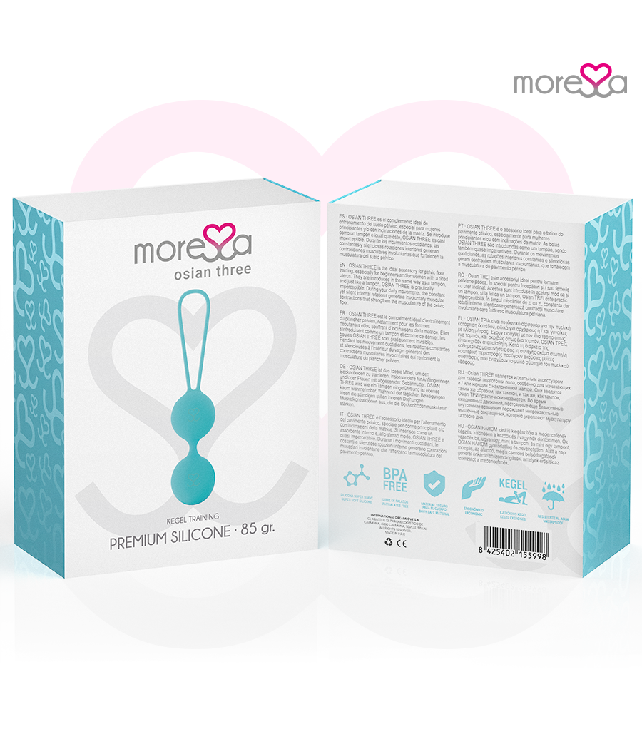 MORESSA - OSIAN TROIS SILICONE TURQUOISE PREMIUM