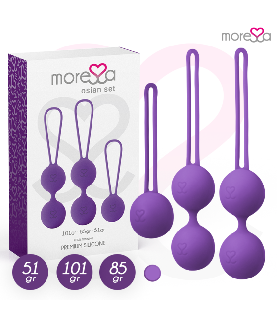 MORESSA - CONJUNTO OSIAN PREMIUM SILICONE LILS
