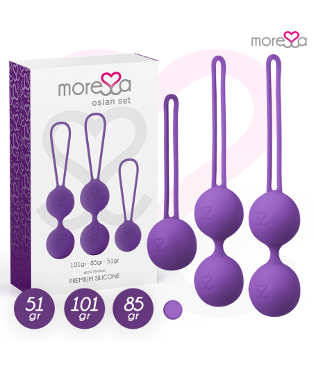 MORESSA - OSIAN SET PREMIUM LILAC SILICONE