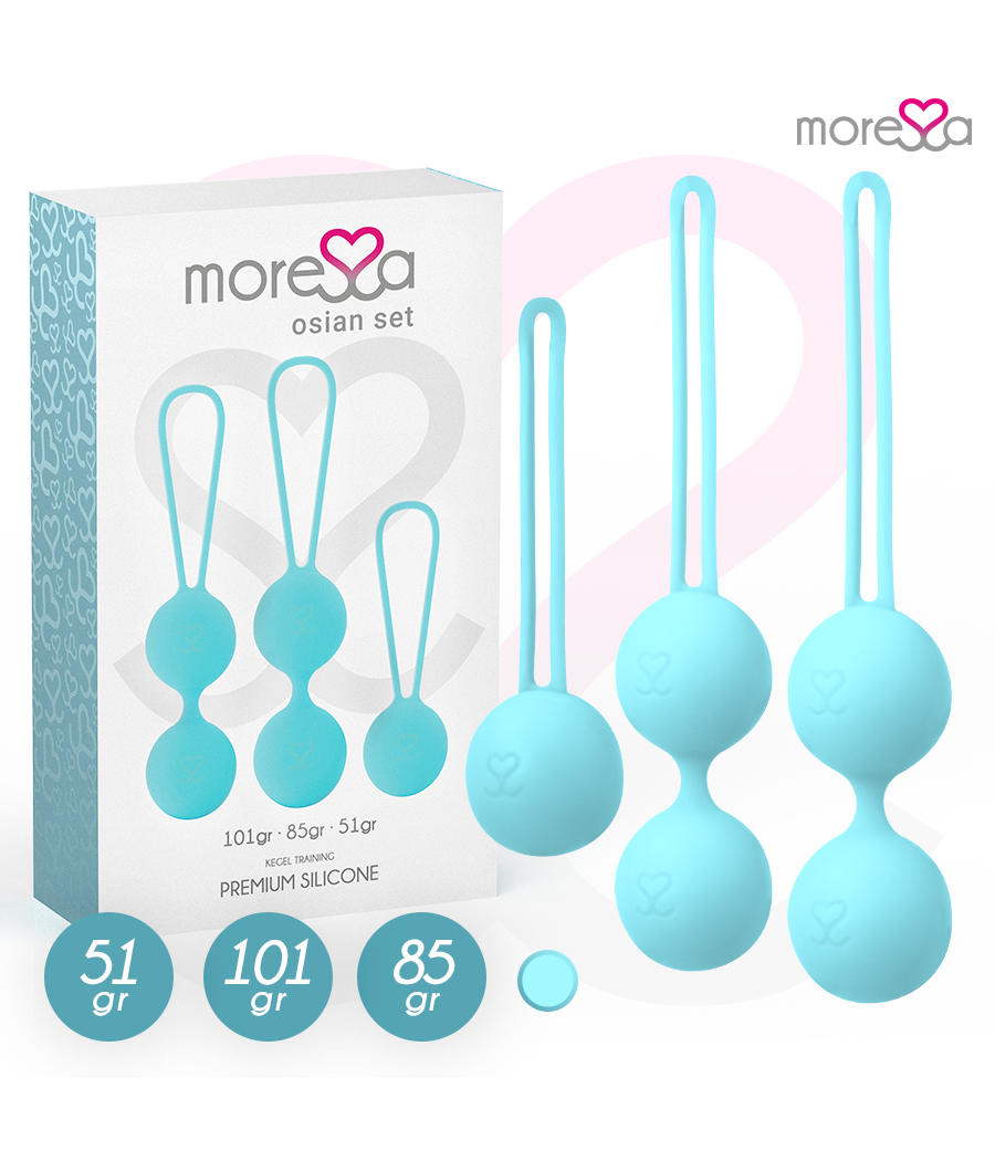 MORESSA - OSIAN SET PREMIUM TÜRKIS SILIKON