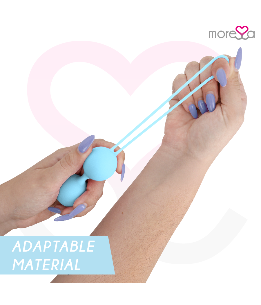 MORESSA - CONJUNTO OSIAN SILICONE PREMIUM TURQUESA