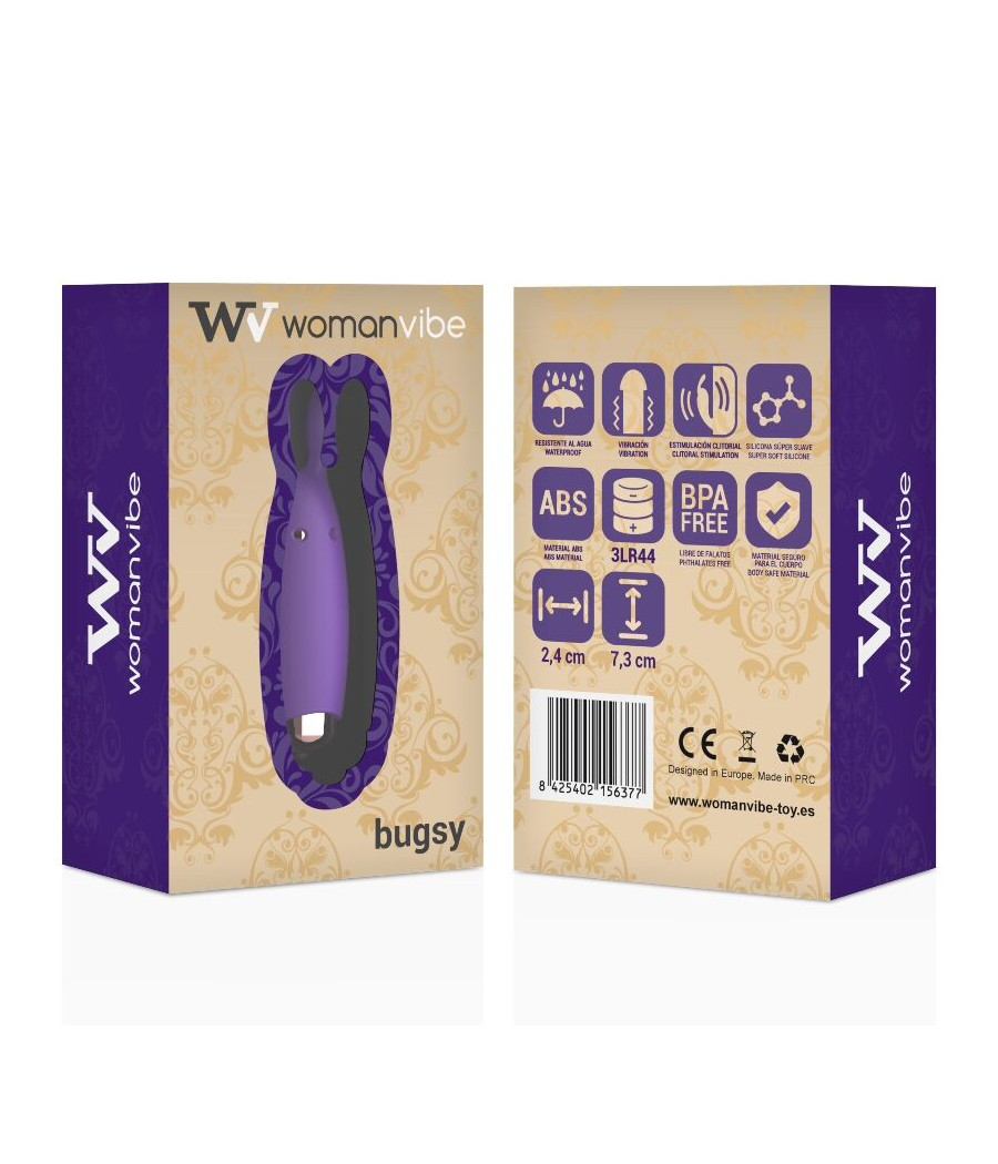 WOMANVIBE - BUGSY SILICONE STIMULATEUR