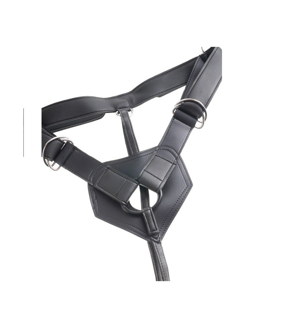 KING COCK - HARNESS WITH NATURAL REALISTIC PENIS 22.9 CM