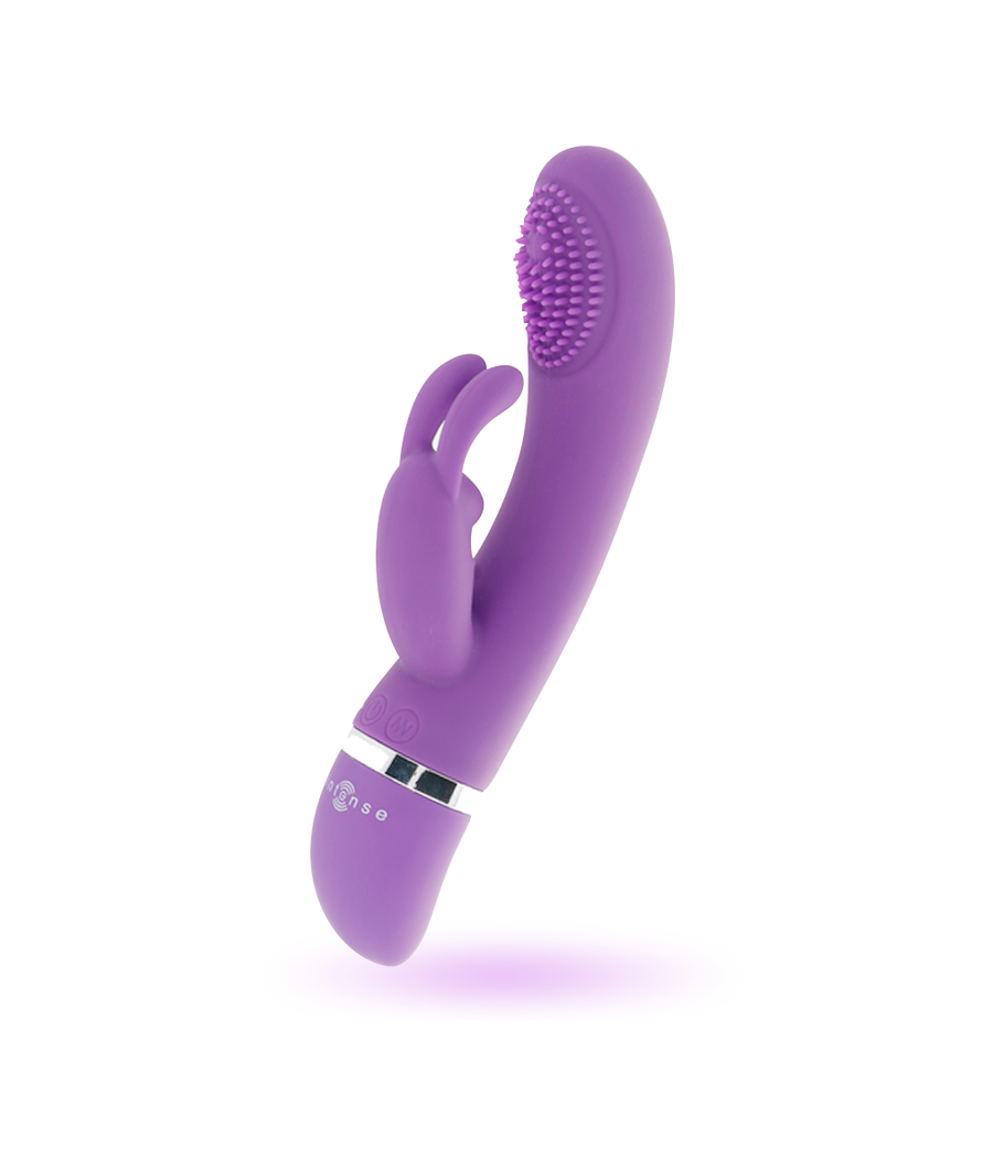 INTENSE - SUSY VIBRADOR OSCILANTE SILICONA RABBIT LILA