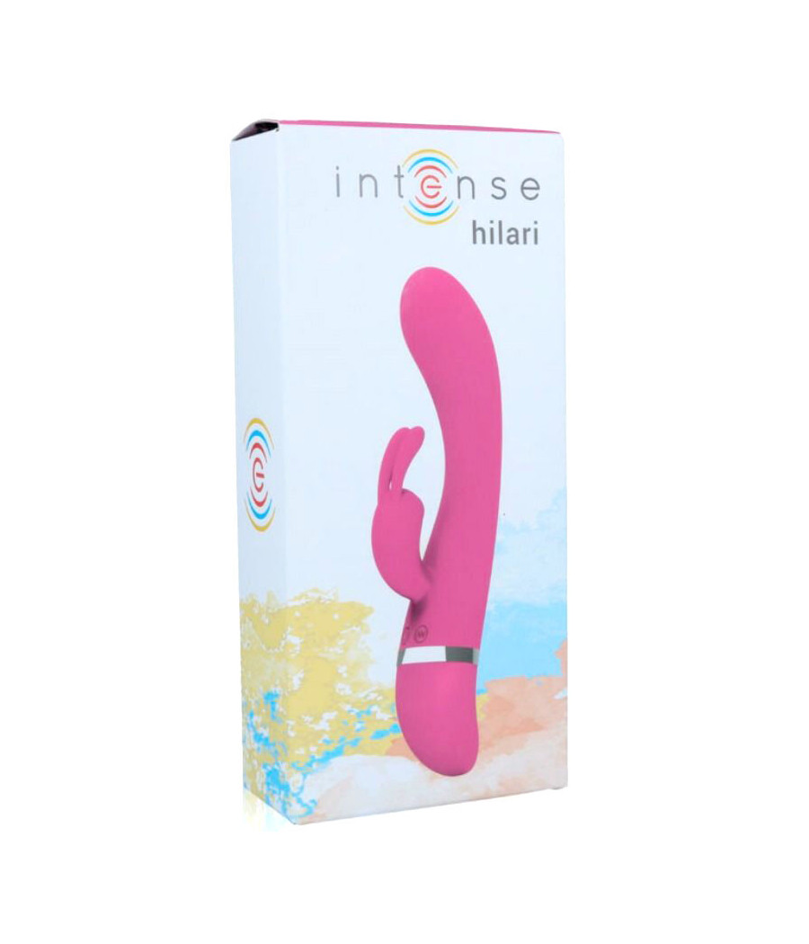 INTENSE - VIBRATEUR DE LUXE EN SILICONE ROSE HILARI