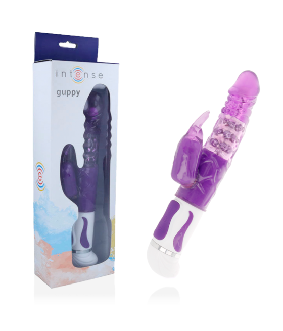 INTENSE - VIBRATORE ROTANTE GUPPY LILLA
