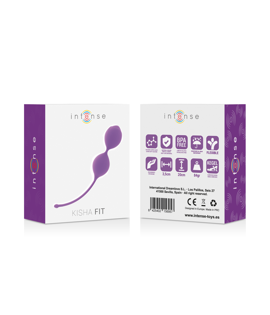 INTENSE - KISHA FIT SILICONE KEGEL LILAS