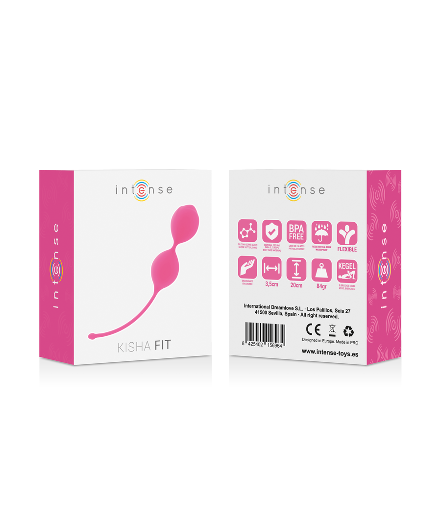 INTENSE - KISHA FIT SILICONE KEGEL FUCHSIA