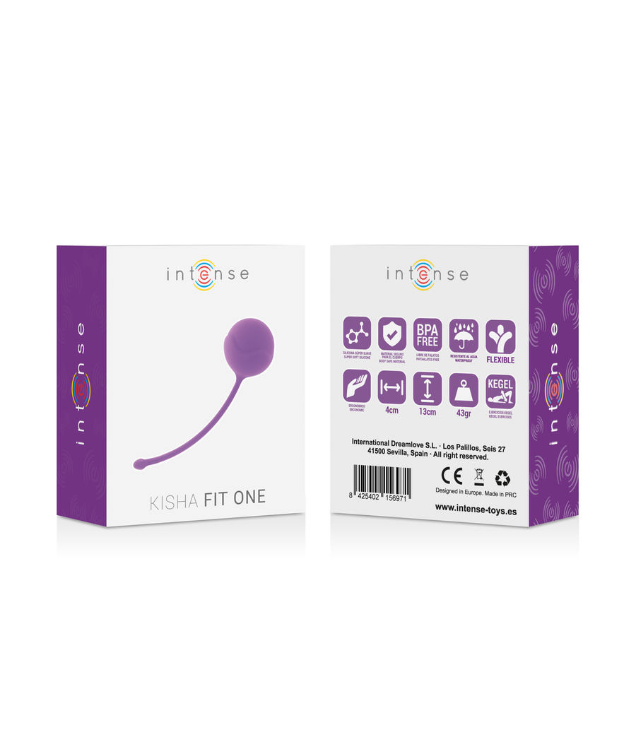 INTENSE - KISHA FIT ONE SILICONE KEGEL LILA