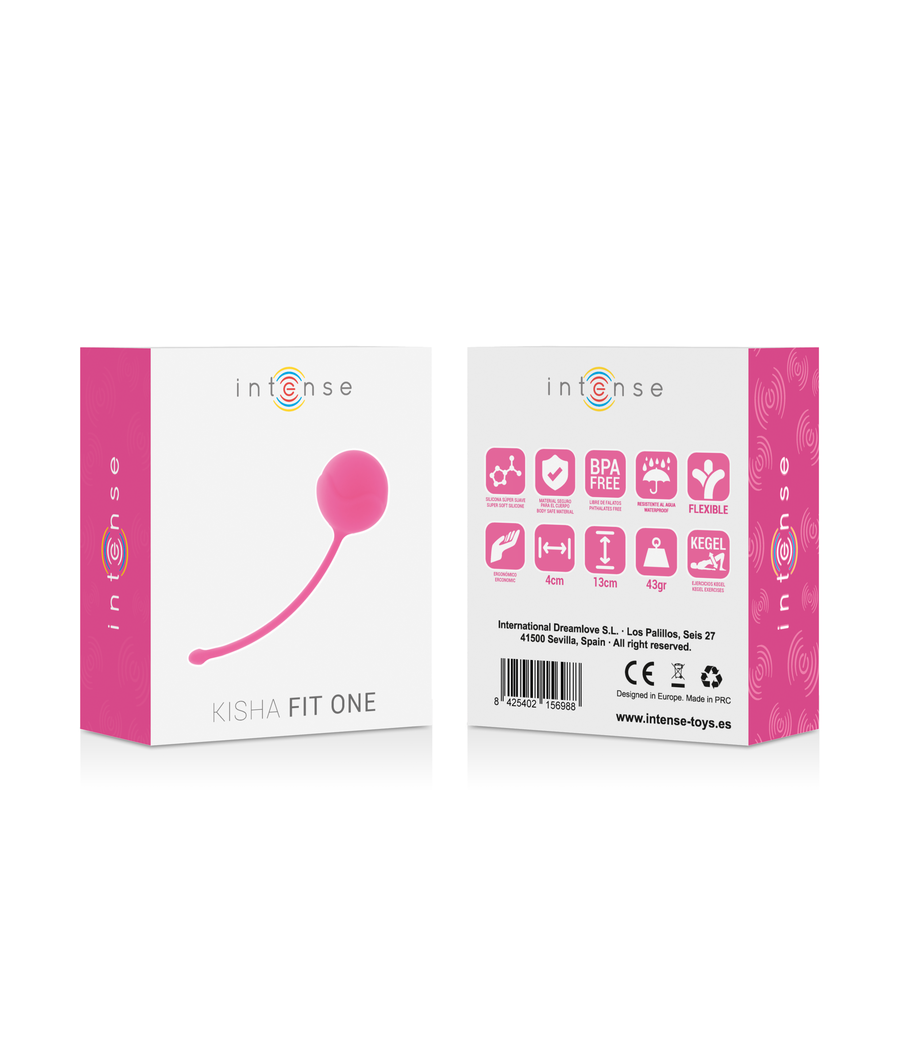 INTENSE - KISHA FIT ONE SILICONE KEGEL FUCHSIA