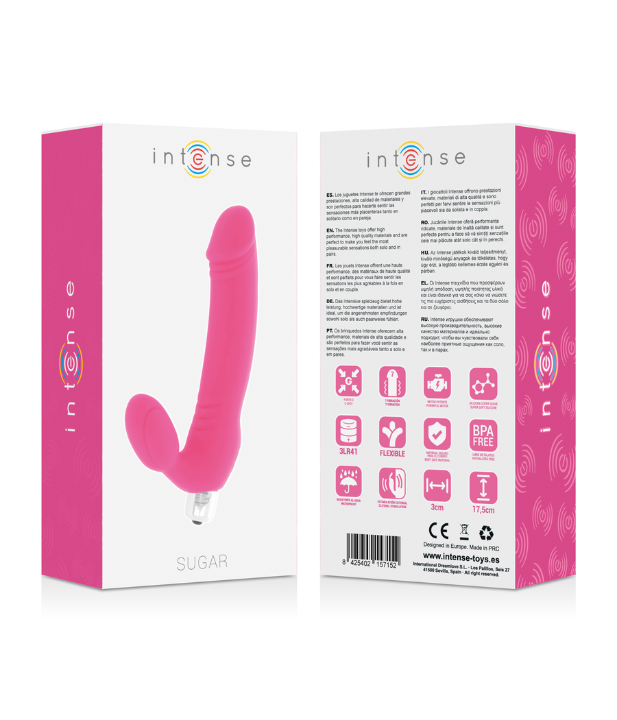 INTENSE - SUGAR SEVEN SPEEDS SILICONE FUSHSIA