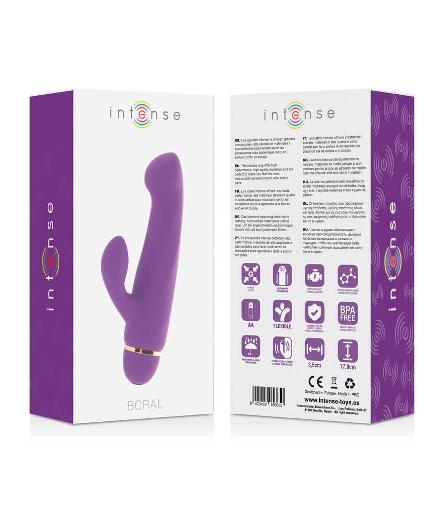 INTENSE - BORAL 20 SPEEDS SILICONE LILA