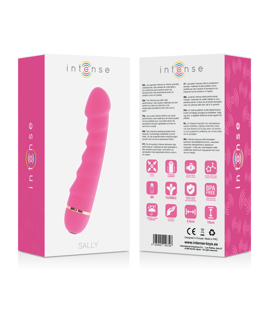 INTENSE - SALLY 20 SPEEDS SILICONE ROSA