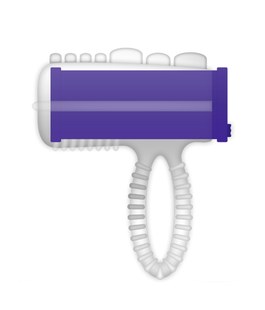 CASUAL LOVE - VIBRATORE ANELLO LILLA