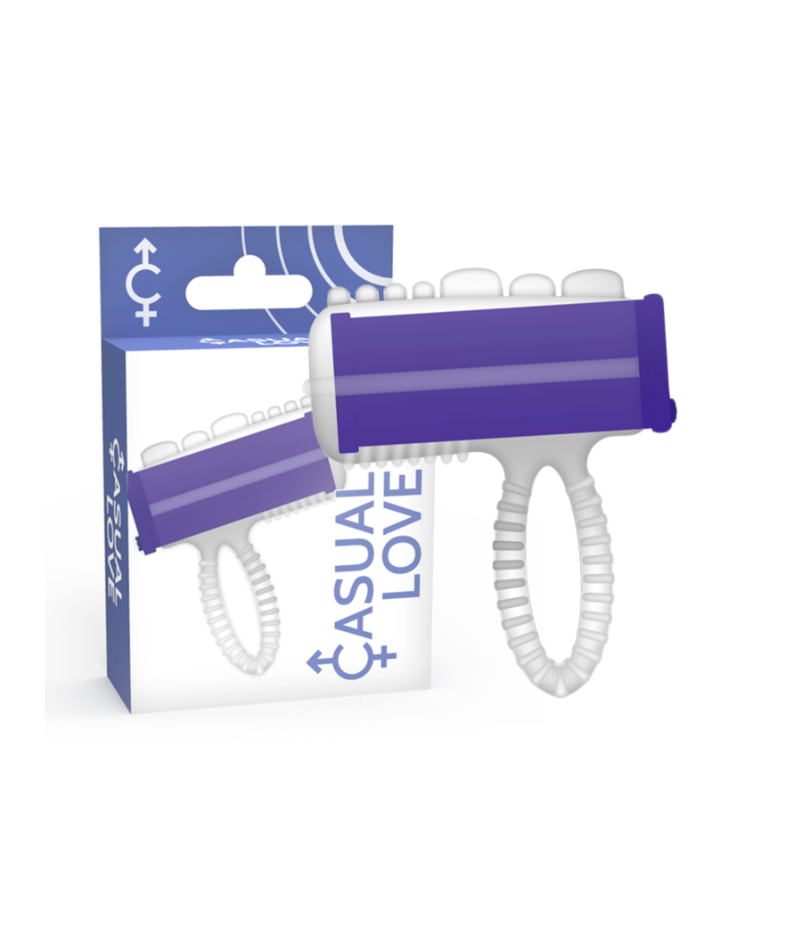 CASUAL LOVE - RING TONGUE VIBRATING PURPLE