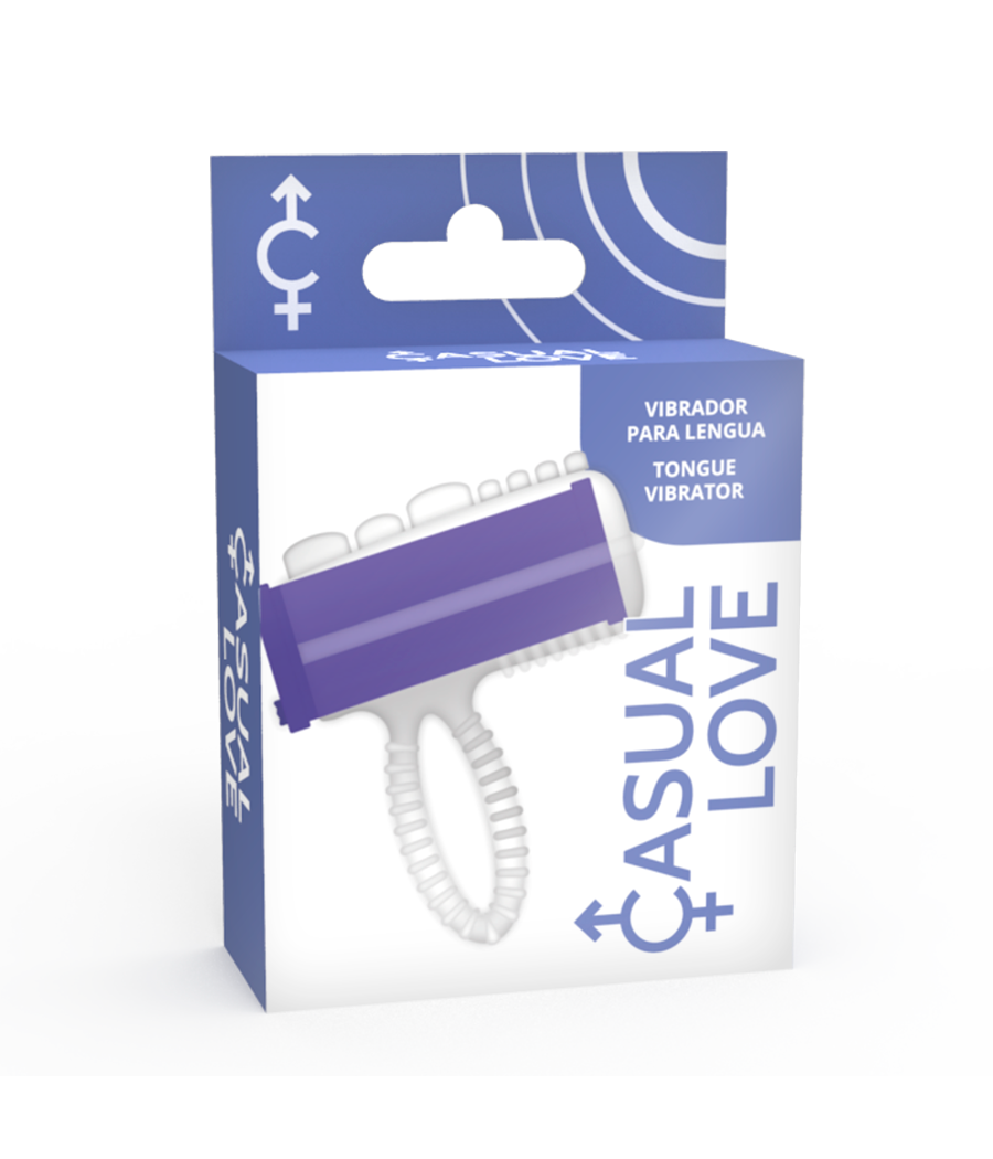 CASUAL LOVE - RING VIBRATOR LILAC TONGUE