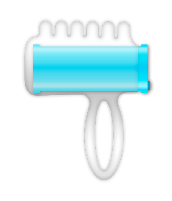 CASUAL LOVE - BLEU FINGER STIMULATEUR