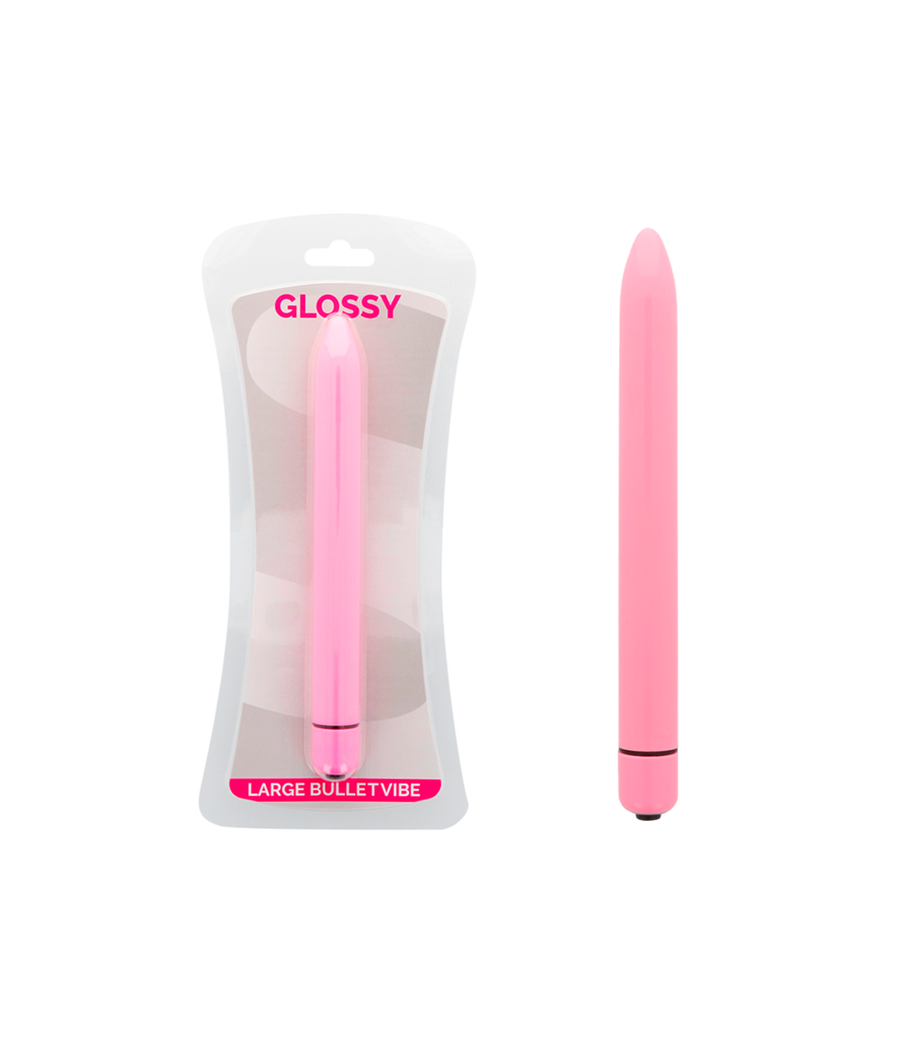 GLOSSY SLIM - VIBRATOR ROSA