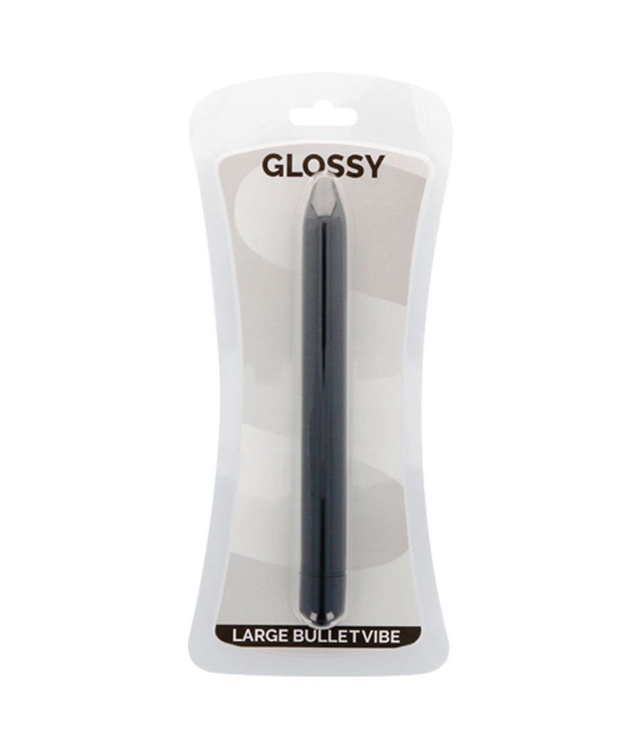 GLOSSY - SCHLANKER VIBRATOR SCHWARZ