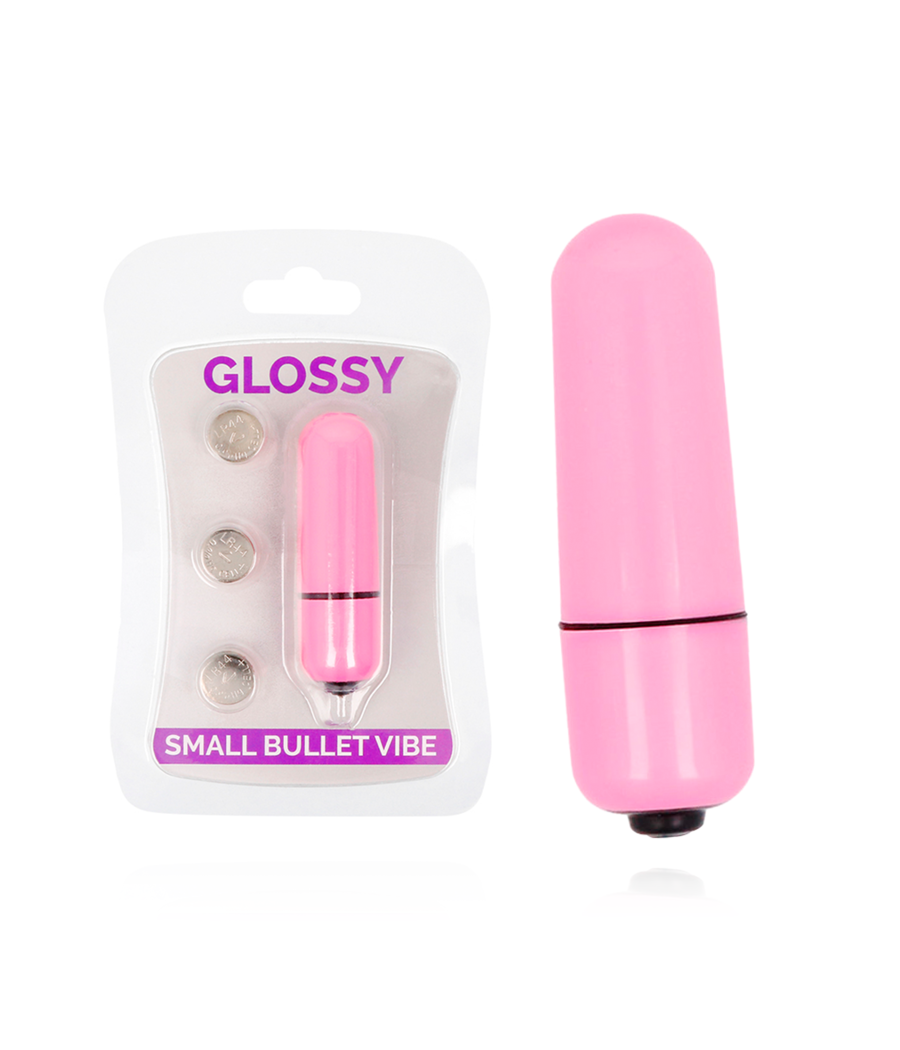 GLOSSY - SMALL BALA VIBRADORA ROSA INTENSO