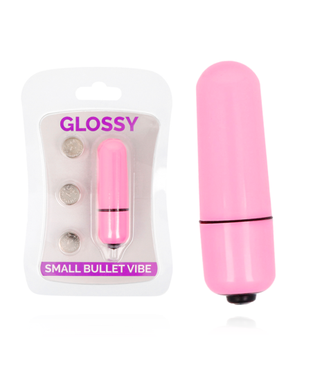 GLOSSY - SMALL BALA VIBRADORA ROSA INTENSO