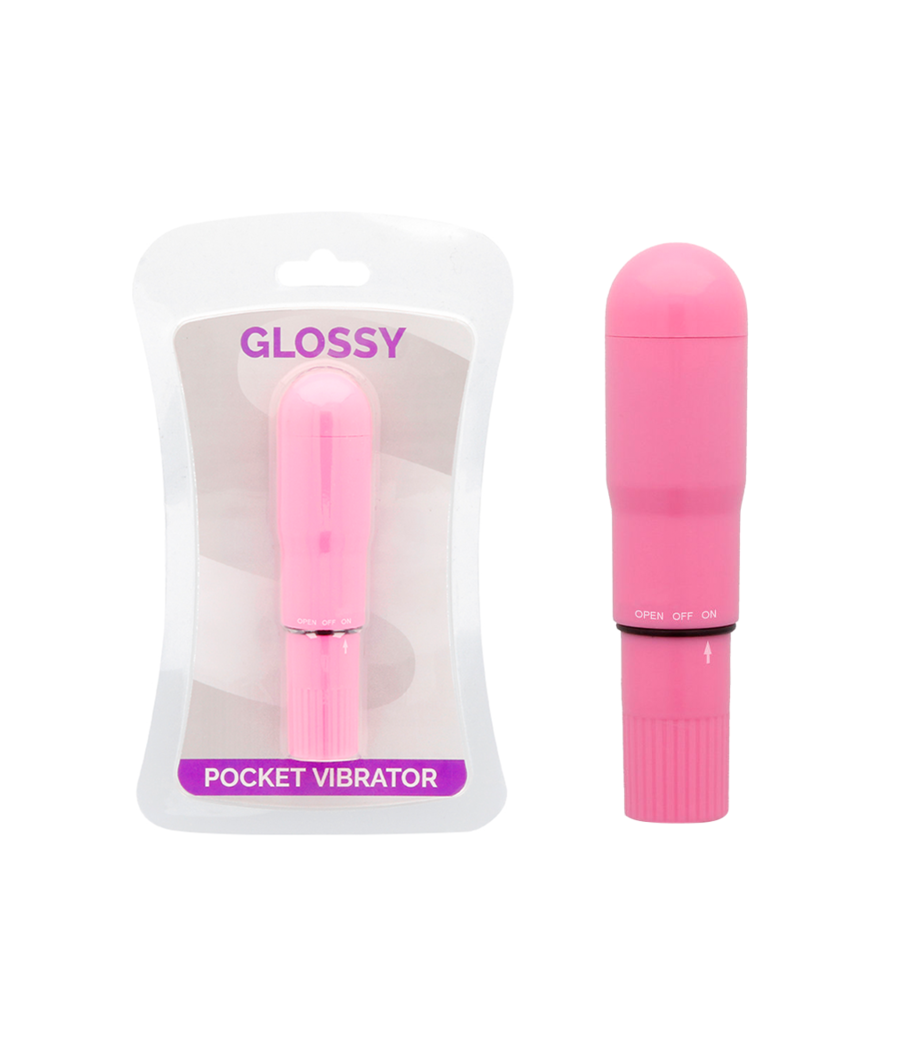 GLOSSY - VIBRATORE TASCABILE DEEP ROSE