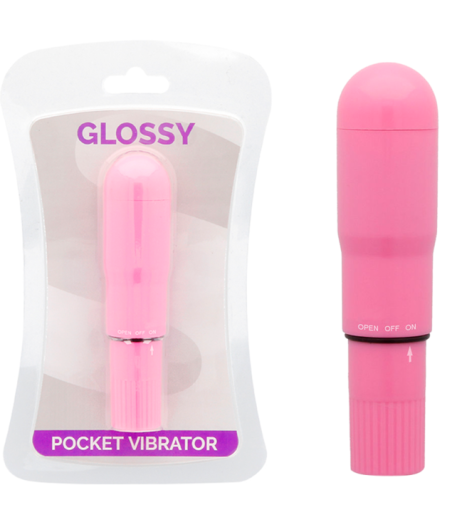 GLOSSY - POCKET VIBRADOR ROSA INTENSO