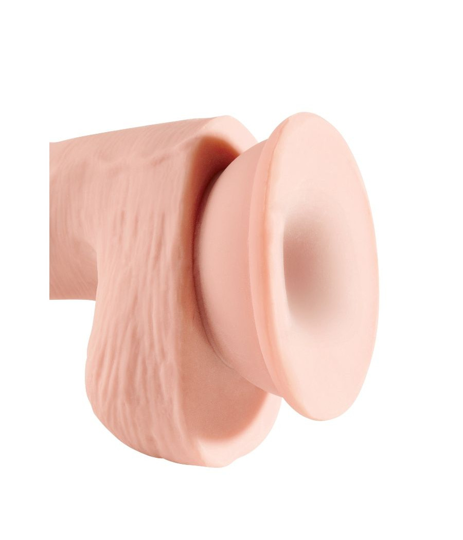 KING COCK - DILDO TRIPLA DENSIT 19 CM