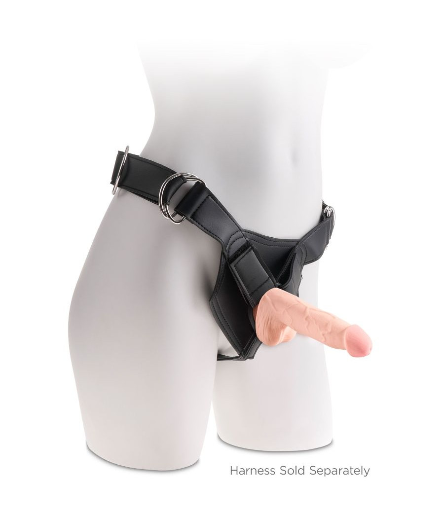 KING COCK - TRIPLE DENSITY DILDO 19 CM