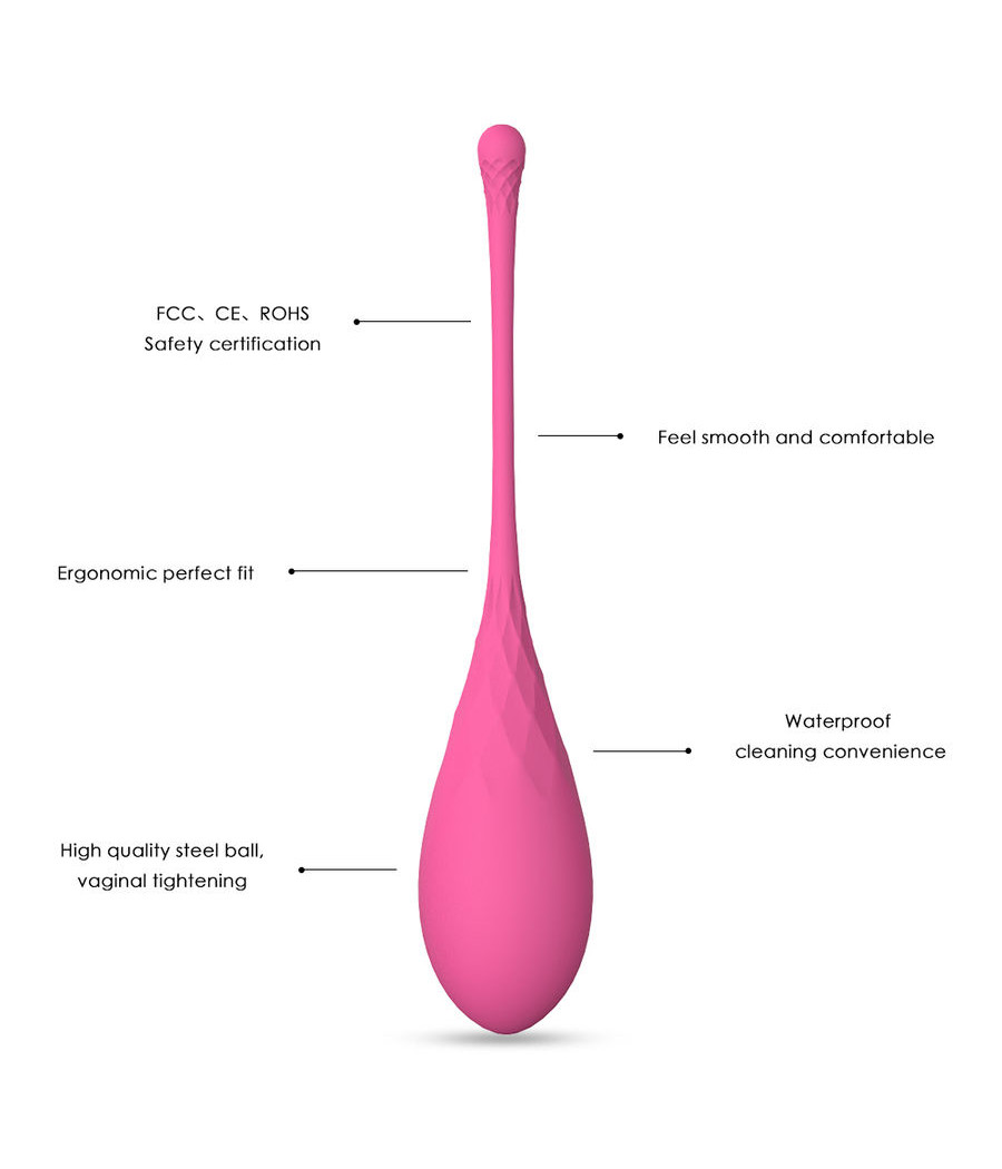 LESLIE - KEGEL FIT PELVIC MUSCLE TRAINING SET 6 WEIGHTS