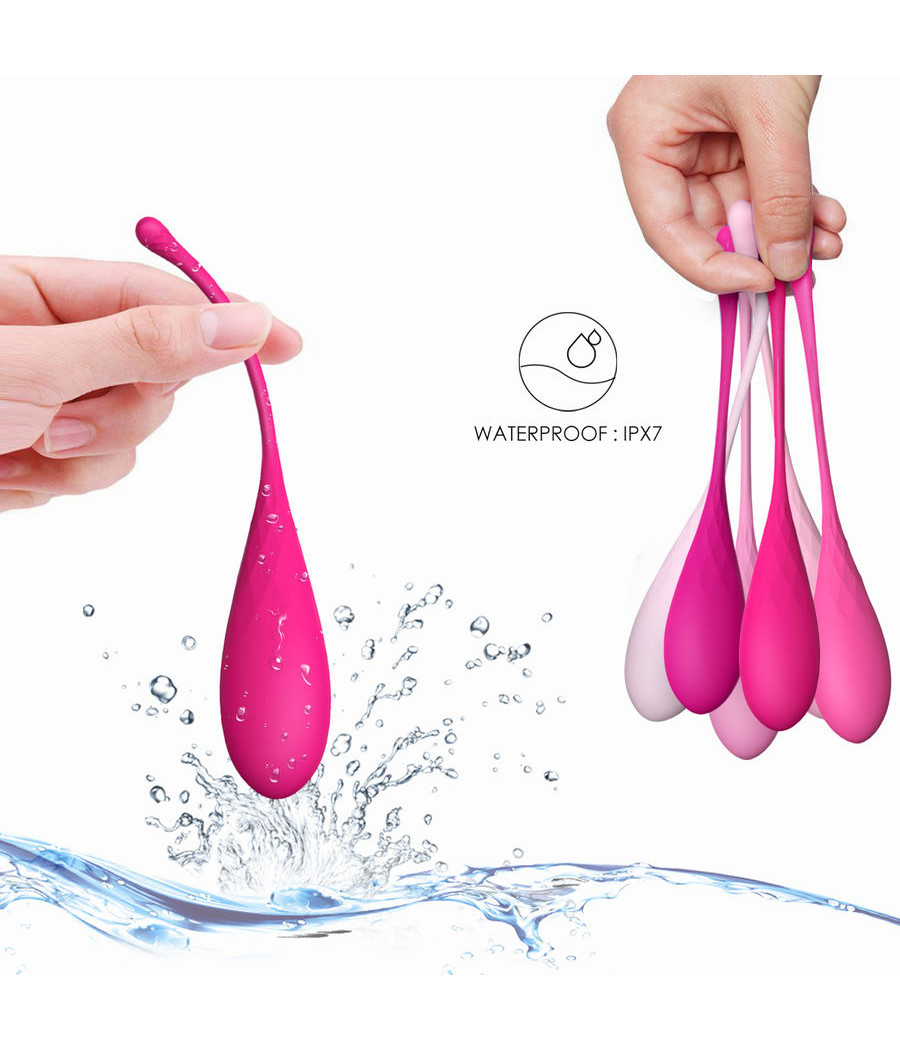 LESLIE - KEGEL FIT PELVIC MUSCLE TRAINING CONJUNTO 6 PCS