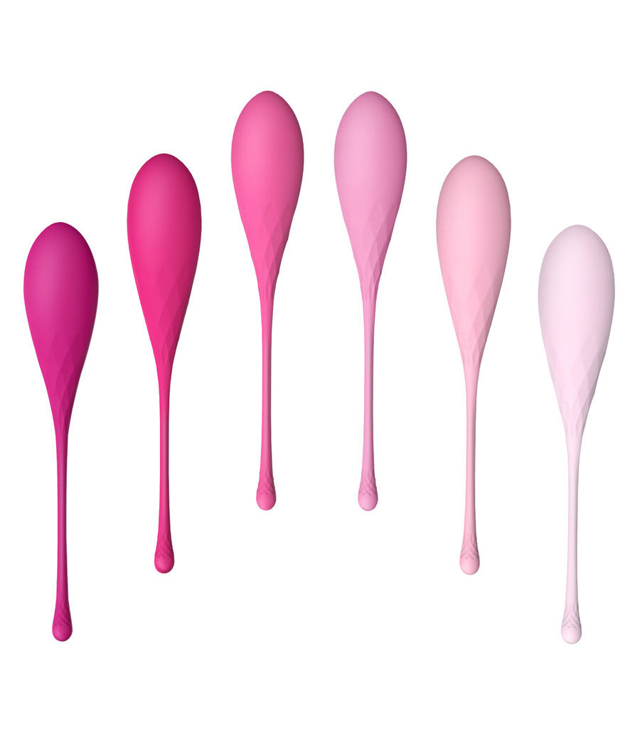 LESLIE - KEGEL FIT PELVIC MUSCLE TRAINING SET 6 WEIGHTS