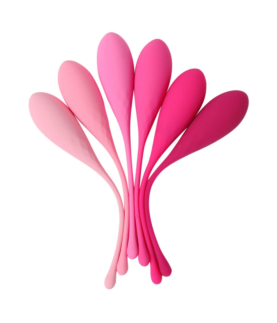 LESLIE - KEGEL FIT PELVIC MUSCLE TRAINING SET 6 WEIGHTS