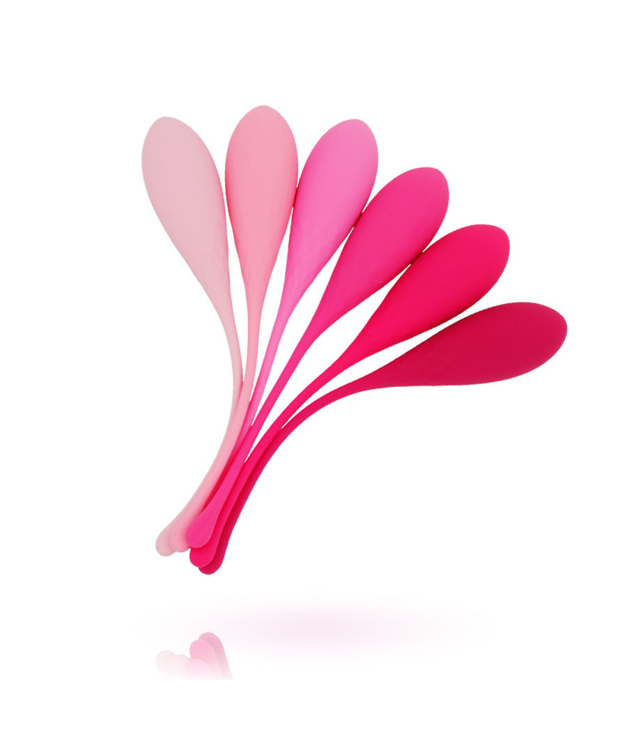 LESLIE - KEGEL FIT PELVIC MUSCLE TRAINING SET 6 STÜCKE