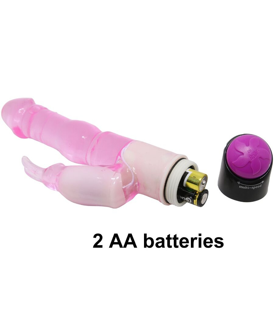 BAILE - ONDE DI PIACERE VIBRATORE FANTASY CON CONIGLIO 23 CM