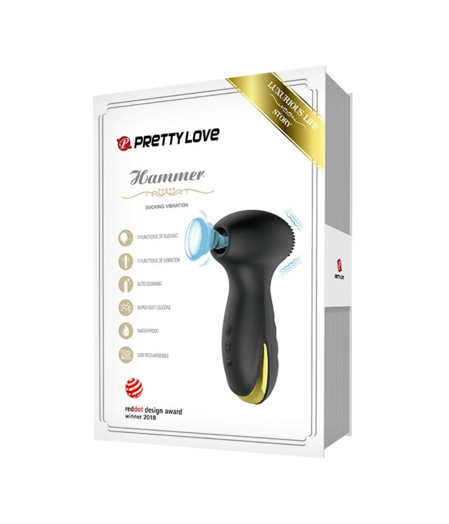 PRETTY LOVE - SMART HAMMER VIBRAZIONE E ASPIRAZIONE
