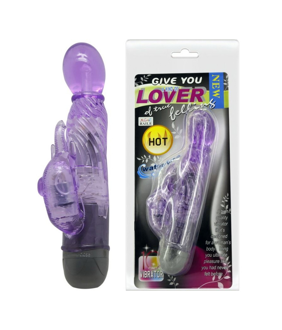 BAILE - GEBEN SIE IHNEN EINE ART LIEBHABERVIBRATOR MIT LILA HASEN 10 MODI