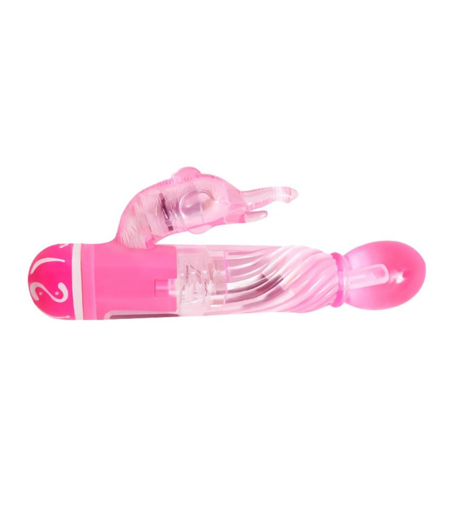 BAILE - VIBRADOR MULTIVELOCIDAD CON ESTIMULADOR ROSA