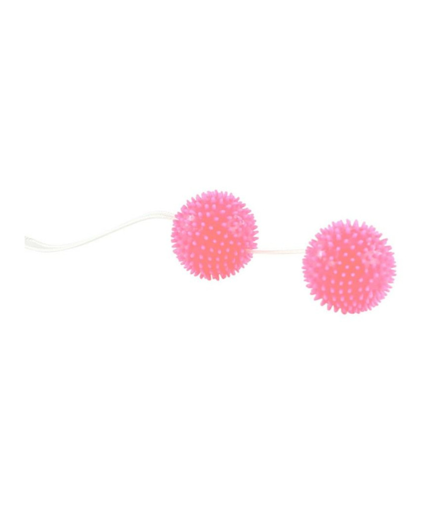 BAILE - BALLES TEXTURÉES ROSE PROFONDEMENT PLAISIR 3.6 CM