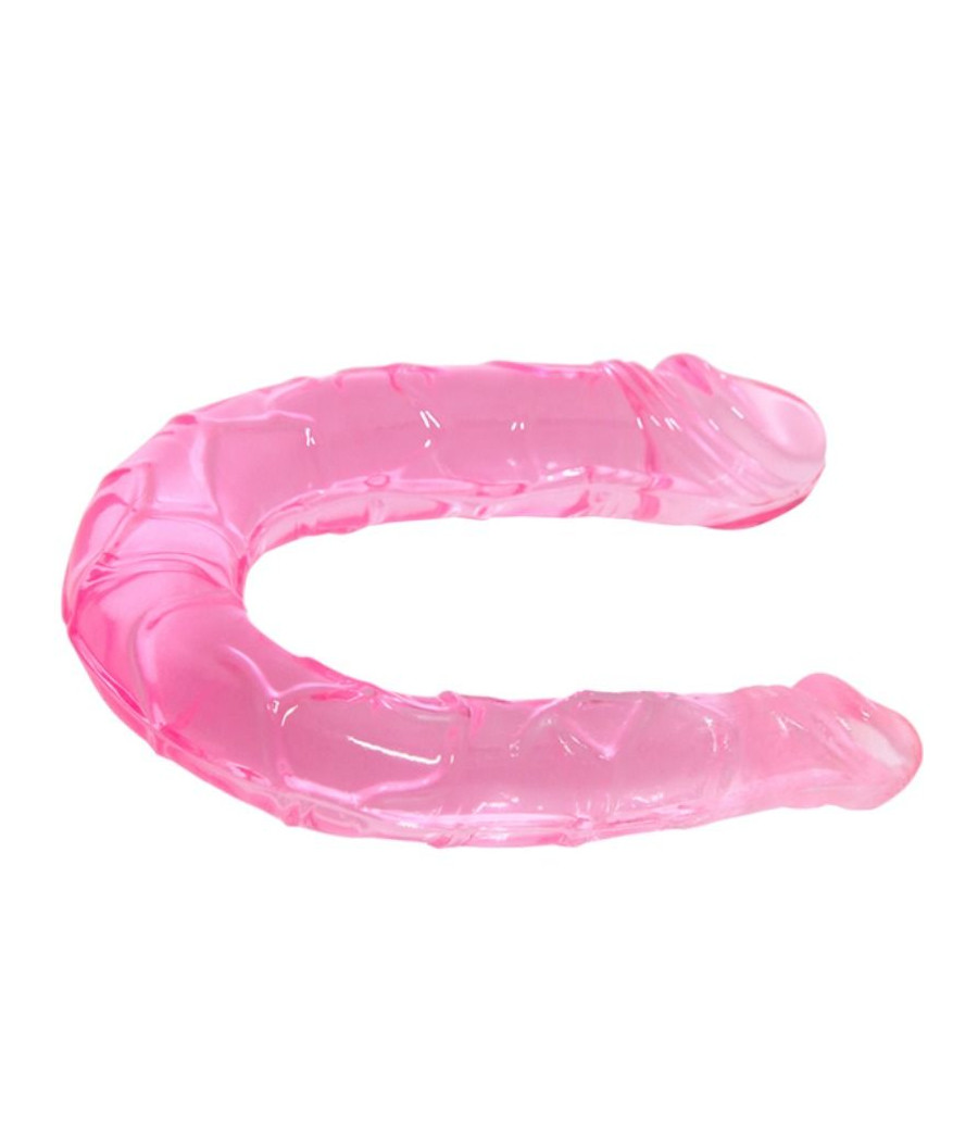BAILE - DOUBLE DONG DILDO DOBLE ROSA