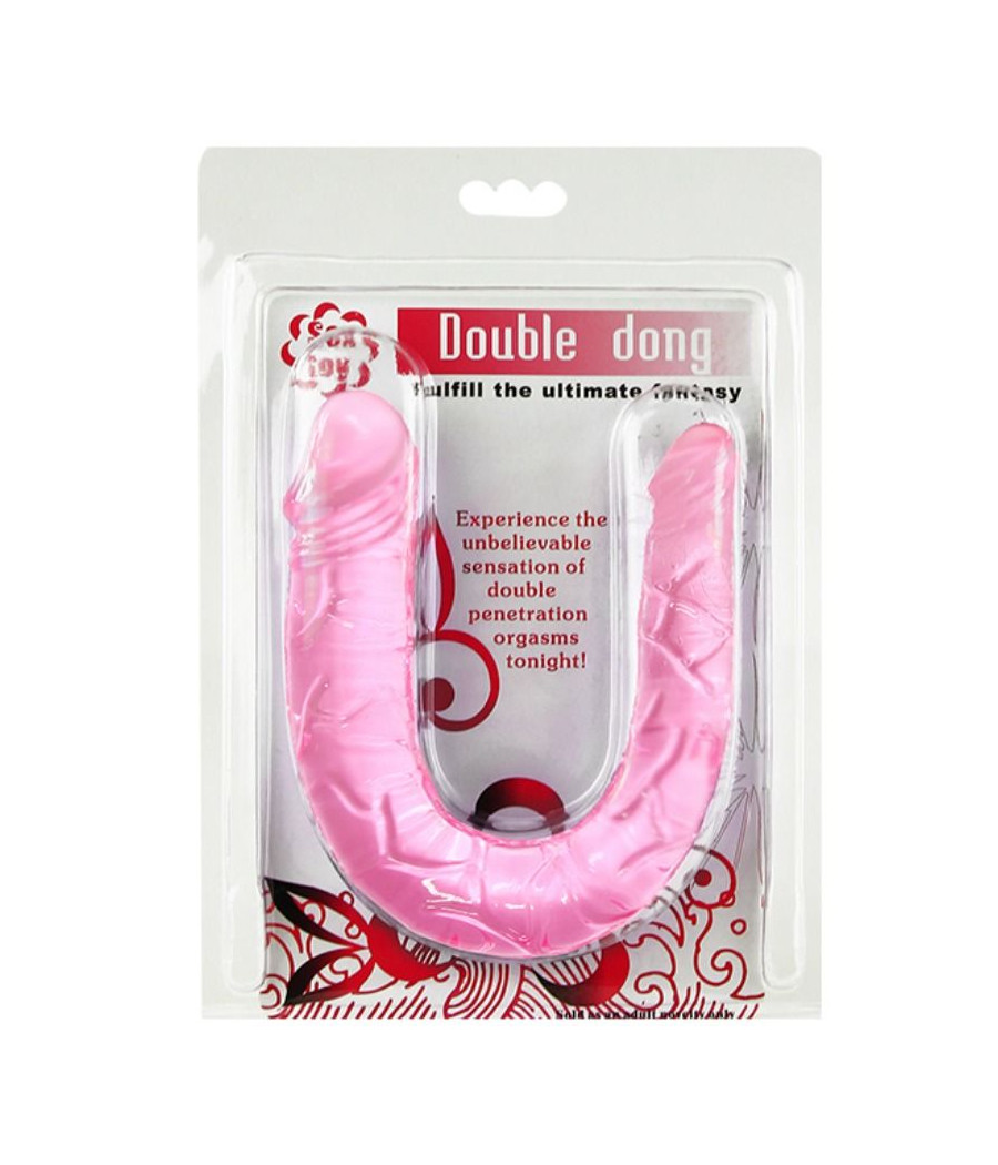 BAILE - DOUBLE DONG DOUBLE PINK DILDO