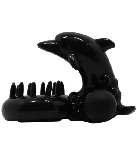 BAILE - ANNEAU DOUX AVEC STIMULATEUR CLITORIS DOLPHIN