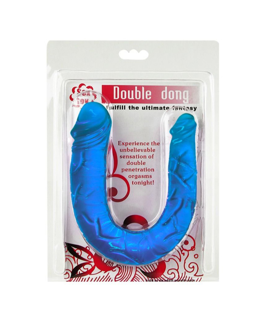 BAILE - DOUBLE DONG DOUBLE DILDO BLUE