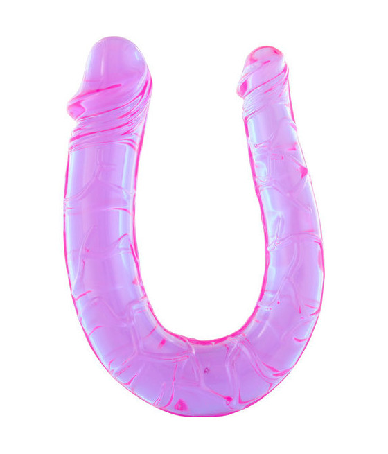 SEVEN CREATIONS - PENE CON DOS CABEZAS DE GELATINA FLEXIBLE