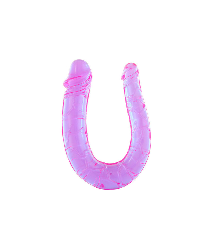 SEVEN CREATIONS - PENIS MIT ZWEI FLEXIBLEN JELLY-KÖPFEN
