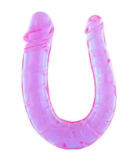 SEVEN CREATIONS - PENE CON DUE TESTE DI GELATINA FLESSIBILI