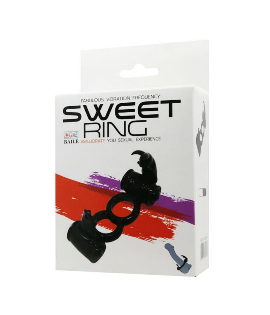 BAILE - SWEET RING DOUBLE ANNEAU AVEC DOUBLE LAPIN