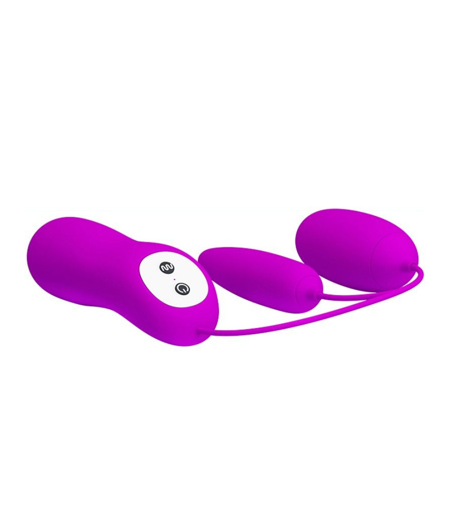 PRETTY LOVE - IRMA DOUBLE OEUF VIBRANT