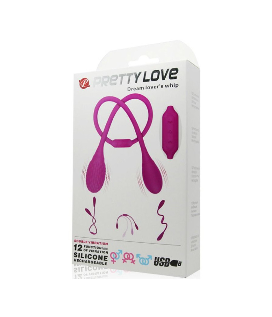 PRETTY LOVE - ESTIMULADOR UNISEXO DREAM LOVERS WHIP 2
